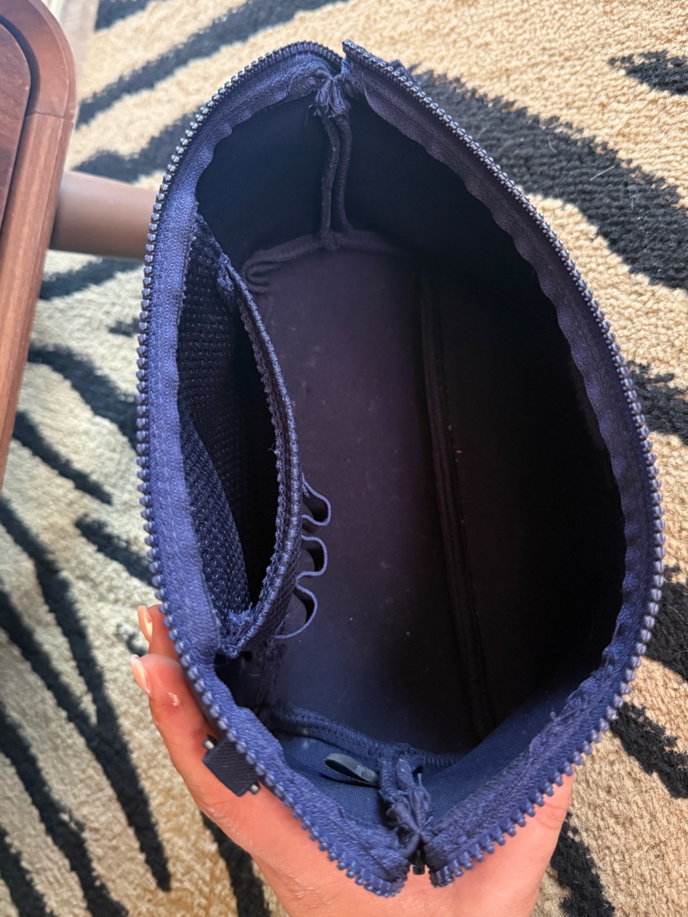Dagne Dover Hunter Pouch Large in Navy (Storm) - Picture 5 of 5